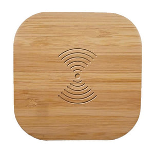 Qi Wireless Charger Wood 10W