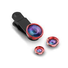Load image into Gallery viewer, 3 in1 Wide Angle Macro Fish Eye Lens